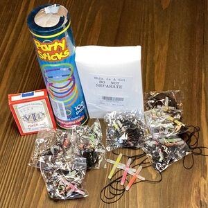 FINAL SALE PRICE Cards, Party Sticks & Cross Necklaces